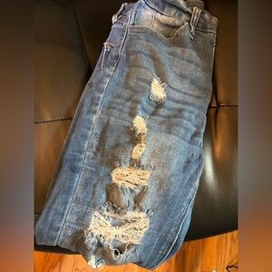 Kancan jeans- size 27 distressed
